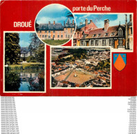 Delcampe - 41.  DROUE .  CP Multivues . - Droue