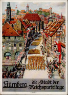 Delcampe - Reichsparteitag WK II Nürnberg (8500) Sign. Durst I-II - Weltkrieg 1939-45