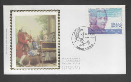 Delcampe - FDC Zijde : Nr 2438 Stempel: 9000 Gent - 1991-2000