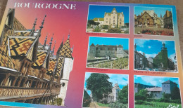 Delcampe - CPA CPSM REGION  BOURGOGNE   BOURGOGNE DIVERS VUES  ECRITE - Bourgogne