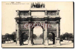 Delcampe - CPA Paris L'Arc De Triomphe Du Carrousel - Triumphbogen