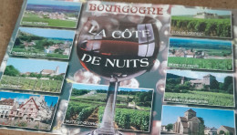 Delcampe - CPA CPSM REGION  BOURGOGNE LA COTE DE NUITS  DIVERS VUES  NON ECRITE - Bourgogne