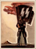 Delcampe - WHW Tag Der Deutschen Polizei 1941 SS I-II - Guerra 1939-45