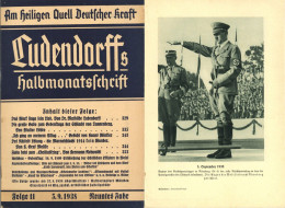 Delcampe - WK II 21 Versch. Ludendorff Hefte, Meist 1936-39 Dabei Judaika Usw. Judaisme - Guerra 1939-45