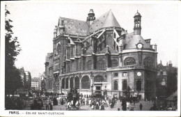 Delcampe - CPA Paris Eglise Saint Eustache - Kirchen