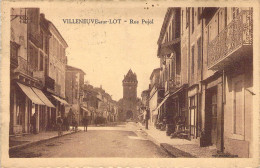 Delcampe - 47 - VILLENEUVE-sur-LOT - Rue Pujol - Villeneuve Sur Lot