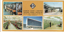 Delcampe - Slovakia, Bratislava, Chemické Zavody J. Dimitrova, Unused 1974 - Slowakei
