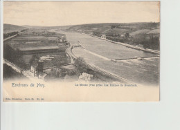 Delcampe - Huy La Meuse Vue Prise Des Ruines De Beaufort Nels Série 55 No 94 - Huy