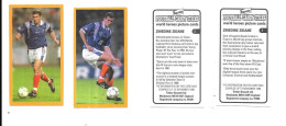 Delcampe - CV93 - CARTES BARRATT 1998 - ZINEDINE ZIDANE - Trading Cards