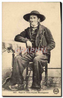 Delcampe - CPA Folklore Type Du Vieux Paysan Montagnard - Kostums