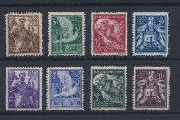 Delcampe - 1938 Vaticano, Posta Aerea A1/A8, Soggetti Vari, 8 Valori, MNH** - Luftpost