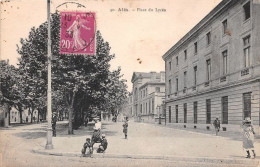 Delcampe - ALES Place Du Lycee 4(scan Recto-verso) MA1224 - Alès