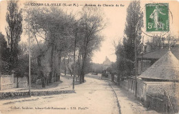 Delcampe - COMBS LA VILLE Avenue Du Chemin De Fer 22(scan Recto-verso) MA1215 - Combs La Ville