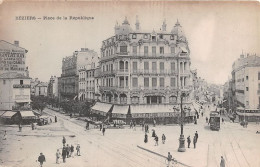 Delcampe - BEZIERS Place De La Republique 17(scan Recto-verso) MA1215 - Beziers