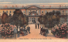 Delcampe - CHERBOURG Hopital Maritime Un Coin De La Cour Centrale 8(scan Recto-verso) MA1202 - Cherbourg