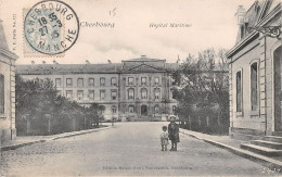Delcampe - CHERBOURG Hopital Maritime 21(scan Recto-verso) MA1202 - Cherbourg