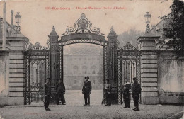 Delcampe - CHERBOURG Hopital Maritime Grille D Entree 27(scan Recto-verso) MA1202 - Cherbourg