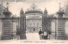 Delcampe - CHERBOURG Hopital Maritime 28(scan Recto-verso) MA1202 - Cherbourg