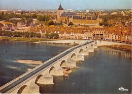 Delcampe - GIEN Vue Aerienne 20(scan Recto-verso) MA1245 - Gien