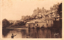 Delcampe - UZERCHE Une Des Villes Les Plus Curieuses De France Par Son Site Et Son Caractere Archaique 19(scan Recto-verso) MA1237 - Uzerche