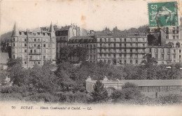 Delcampe - ROYAT Hotels Continental Et Castel 29(scan Recto-verso) MA1236 - Royat