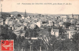 Delcampe - Panorama De CHATEL GUYON Pres Riom 5(scan Recto-verso) MA1236 - Châtel-Guyon