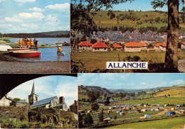 Delcampe - ALLANCHE Le Lac Pecher Vue Generale L Eglise Le Camping 13(scan Recto-verso) MA1229 - Allanche