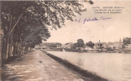 Delcampe - DECIZE Les Bords De La Loire Levee De La Jonction 16(scan Recto-verso) MA1256 - Decize