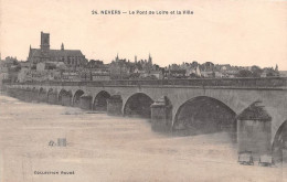 Delcampe - NEVERS Le Pont De Loire Et La Ville 17(scan Recto-verso) MA1255 - Nevers