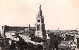Delcampe - ST EMILION Son Clocher A Gauche L Eglise Collegiale 20(scan Recto-verso) MA1251 - Saint-Emilion