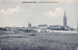 Delcampe - SAINT POL DE LEON Vue Generale Prise Des Carmes 26(scan Recto-verso) MA1248 - Saint-Pol-de-Léon