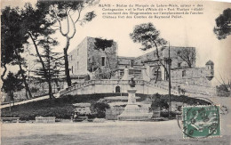 Delcampe - ALAIS Statue Du Marquis De Lafare Alais 7(scan Recto-verso) MA1282 - Alès
