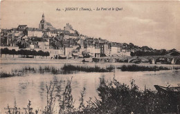 Delcampe - JOIGNY Le Pont Et Le Quai 6(scan Recto-verso) MA1279 - Joigny
