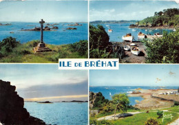 Delcampe - ILE DE BREHAT La Croix Des Veuves Le Port Clos Coucher De Soleil 13(scan Recto-verso) MA1269 - Ile De Bréhat
