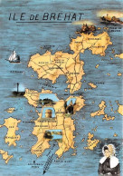 Delcampe - ILE DE BREHAT Plan 27(scan Recto-verso) MA1269 - Ile De Bréhat