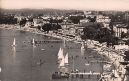 Delcampe - JUAN LES PINS La Plage Vue De L Hotel Belles Rives 16(scan Recto-verso) MA1299 - Juan-les-Pins