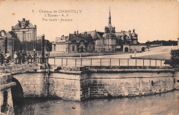 Delcampe - CHANTILLY Entrée Du Chateau 4 (scan Recto Verso)MA1290BIS - Chantilly