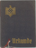 Delcampe - WK II Urkunde Vom Verein Für Leibesübungen Nagold Am Sportfest 1938 - Guerra 1939-45