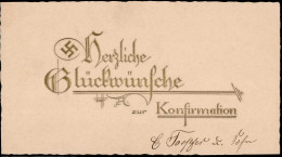 Delcampe - WK II Glückwunsch Konfirmation (keine AK) - Oorlog 1939-45