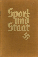 Delcampe - Buch WK II Sport Und Staat 2. Band Von Hoffmann, P. G. Und Breitmeyer, Arno, Verlag Des Reichsportblattes Berlin, 1937 A - Weltkrieg 1939-45