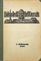 Delcampe - Buch WK II Zeitung Ludendorffs Volkswarte Gebunde Ausgabe 1933 Folge 1 Bis Folge 30 (letzte Ausgabe) Journal - Weltkrieg 1939-45