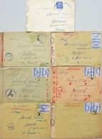 Delcampe - Feldpost WK II Ausländer In Der Wehrmacht Ungarn Lot Mit Sieben Umschlägen O.I. Aus Einer Korrespondenz FP Nr. 00089, Al - Weltkrieg 1939-45