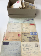 Delcampe - Feldpost WK II Schachtel Mit Div. Feldpostbriefen - Weltkrieg 1939-45