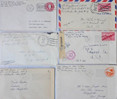 Delcampe - Feldpost WK II USA - US Army Postal Service In Deutschland 1945/46 Lot Mit 51 Belegen. Sehr Seltenes Konvolut - Weltkrieg 1939-45