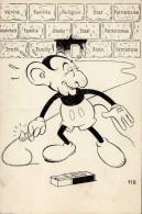 Delcampe - Judaika - MICKY MAUS-JUDE Zündet Den STAATS-INSTITUATIONEN An! I Selten! Judaisme - Judaika