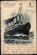 Delcampe - Schiff Dampfschiff Deutschland Hamburg-Amerika Linie I-II Bateaux Bateaux - Autres & Non Classés