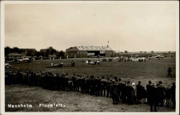 Delcampe - MANNHEIM FLUGTAG 1925 - Süddeutschland-Flug Foto-Ak Beschrieben I-II - Sonstige & Ohne Zuordnung