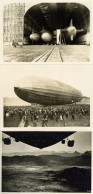 Delcampe - Zeppelin Partie Von 12 Fotos Ca. 16,5x11,5 Cm I-II Dirigeable - Zeppeline