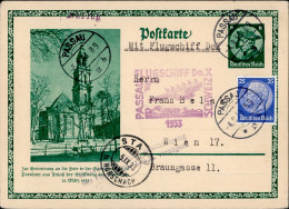 Delcampe - Do.X PASSAU - SCHWEIZ 1933 I-II - Zeppeline