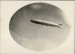 Delcampe - Zeppelin Foto LZ 127 Graf Zeppelin 11.10.1928 Ca. 9x12cm Dirigeable - Zeppeline